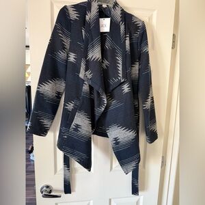 New BB Dakota lightweight Aztec print coat